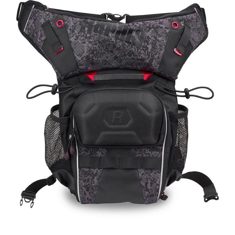 Gilet De Pêche Tactique Rapala Urban Vest Pack - Noir - Multifonction Avec Poches - Pour Pêche Sportive