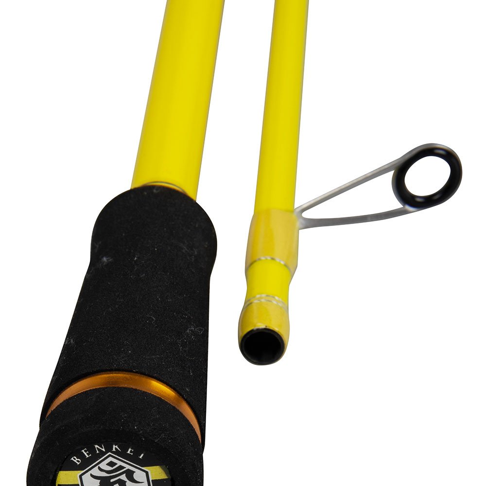 Canne à Pêche Major Craft Benkei BIS 64 UL - Toupie, Longueur 6'4", Puissance Fast, Pour Leurres 1/32 - 1/4 Oz, Neuve